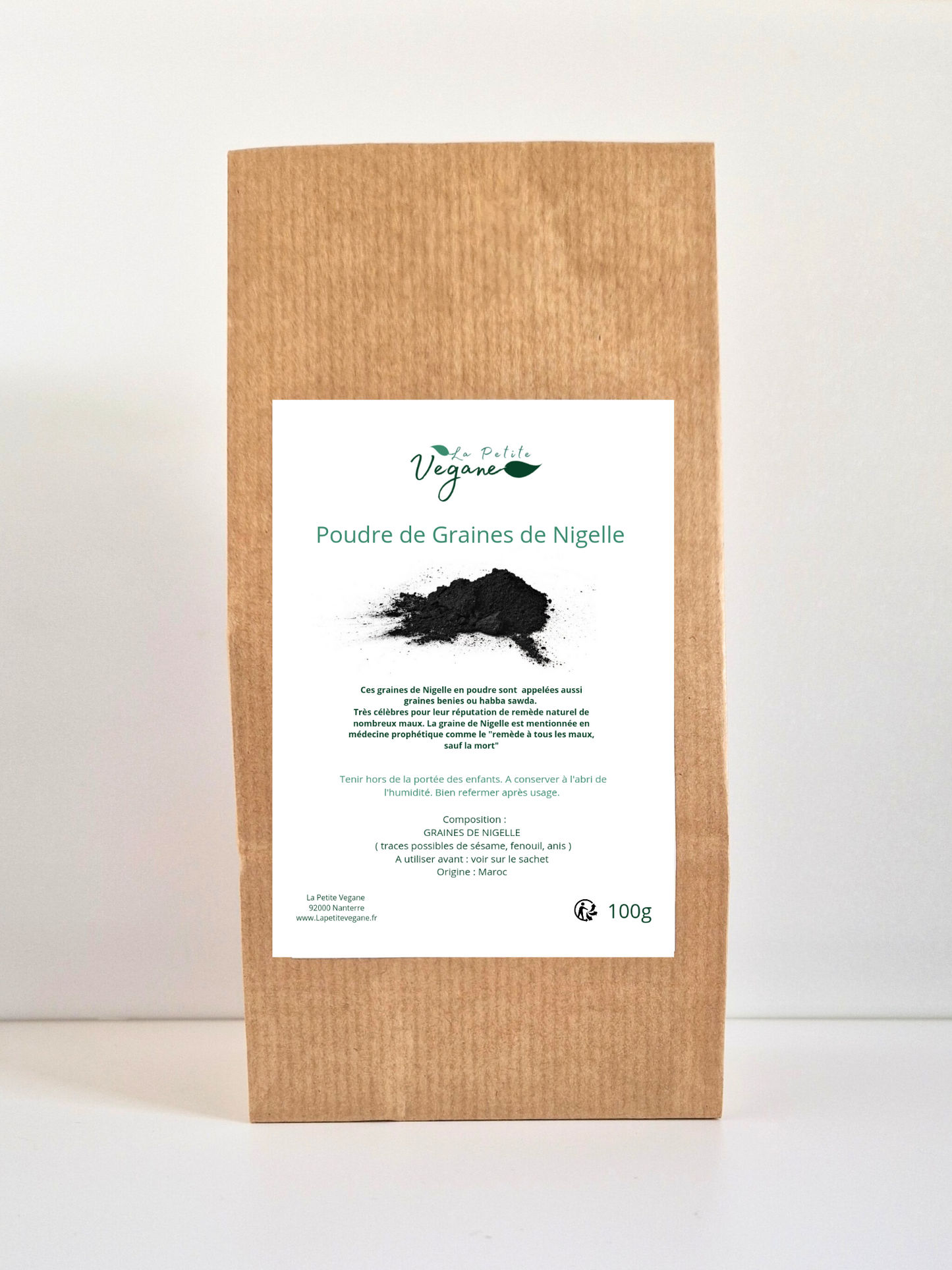 Poudre de graines de nigelle