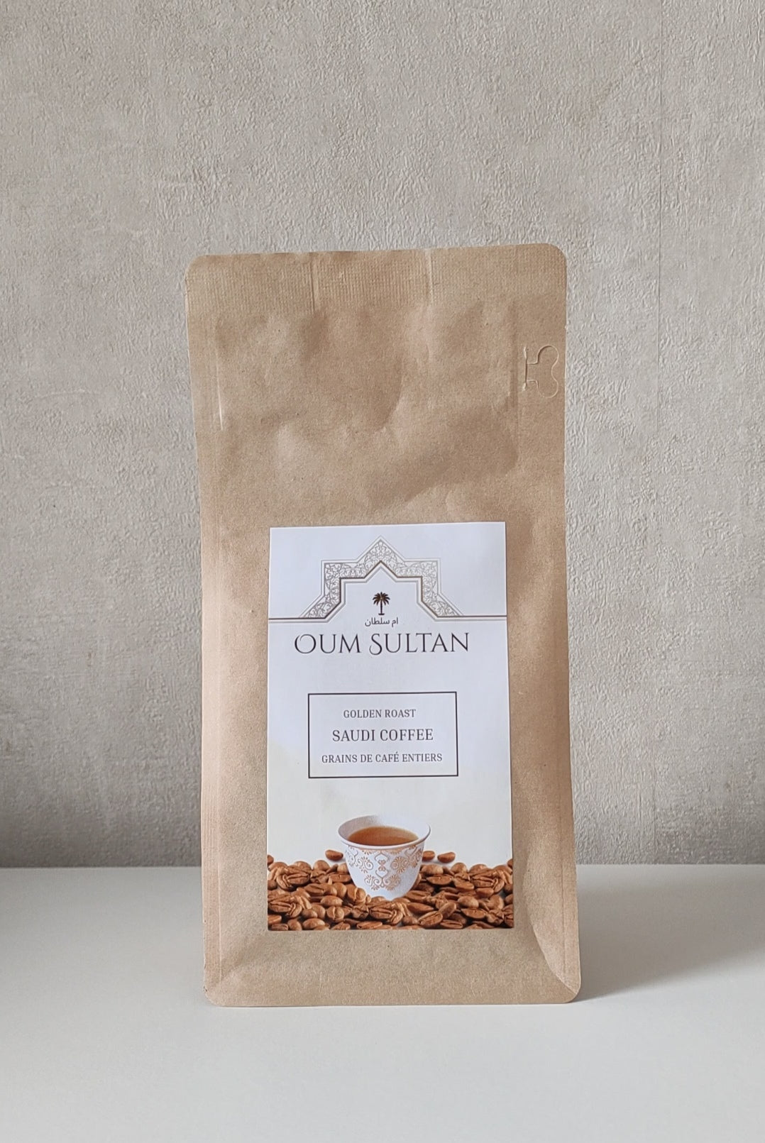 Café doré d'Arabie en grains 250g